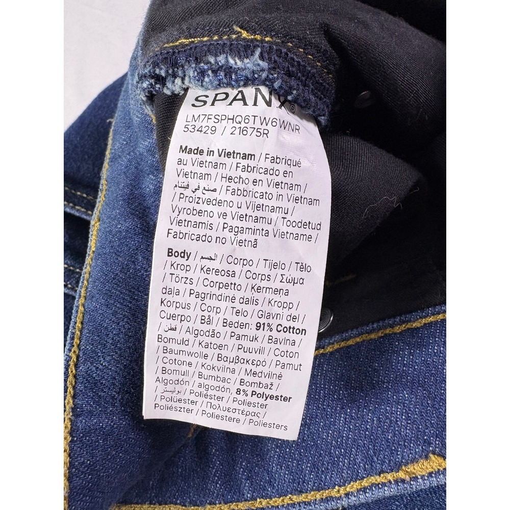 Spanx Shape Authentic 360 90s Straight Leg Jeans XL High Rise Everyday Shaping - Picture 5 of 8